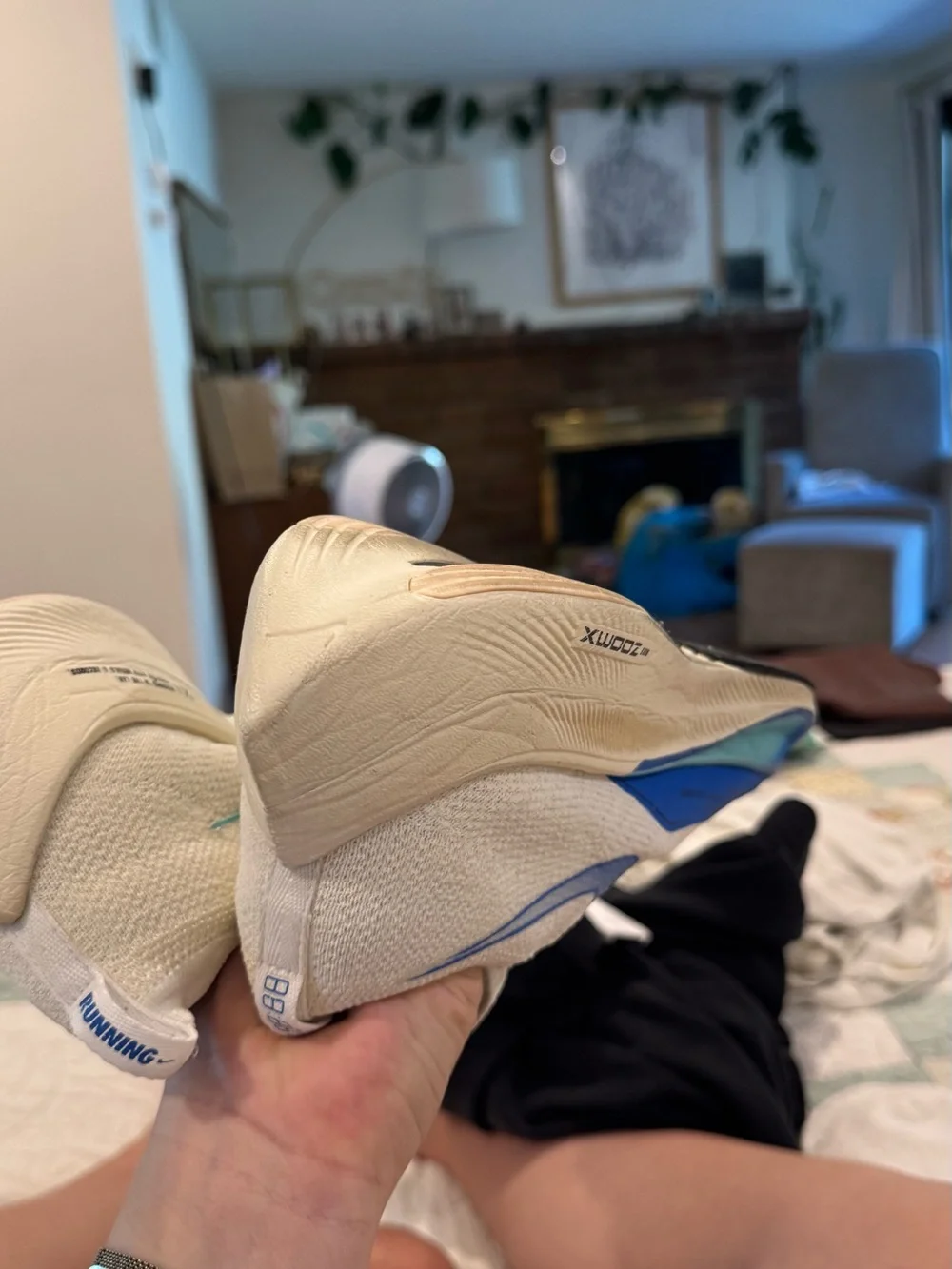 Nike Zoom X vaporfly carbon plate racing running shoe